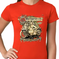 Bewild Biker Style Hot Babes And Cold Beer Biker Ladies T-shirt 21 Bewild Biker Style Hot Babes And Cold Beer Biker Ladies T-shirt