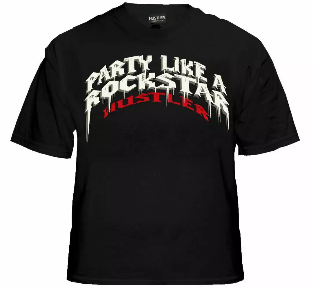 Bewild Huster "Rockstar" T-Shirt (Black) Hustler 4 Bewild Huster "Rockstar" T-Shirt (Black) Hustler