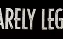 Bewild Hustler Barely Legal Shimmer T-Shirt