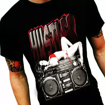 Bewild Hustler Clothing "Boom Box" T-Shirt 5 Bewild Hustler Clothing "Boom Box" T-Shirt