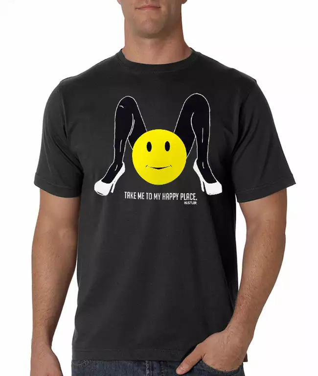 Bewild Hustler "Happy Place" Men's T-Shirt 3 Bewild Hustler "Happy Place" Men's T-Shirt