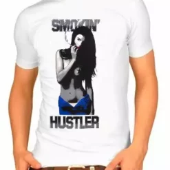 Bewild Hustler "Smokin'" T-Shirt (White) 14 Bewild Hustler