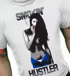 Bewild Hustler "Smokin'" T-Shirt (White) 15 Bewild Hustler