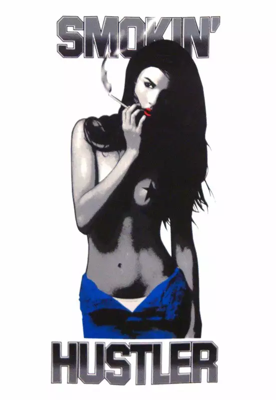 Bewild Hustler "Smokin'" T-Shirt (White) 8 Bewild Hustler "Smokin'" T-Shirt (White)