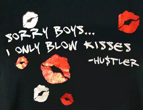 Bewild Hustler "Sorry Boys" Girls Baby Doll T-Shirt 5 Bewild Hustler "Sorry Boys" Girls Baby Doll T-Shirt