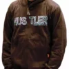 Bewild Hustler Zip Up Hoodie (Brown) ,Medium)
