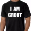 Bewild Comic Con & Gaming Clothing, Video Game I Am Groot Men's T-Shirt 2 Bewild Comic Con & Gaming Clothing, Video Game I Am Groot Men's T-Shirt