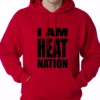 Bewild I Am Heat Nation Basketball Adult Hoodie