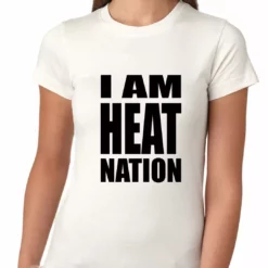 Bewild I Am Heat Nation Basketball Girls T-shirt