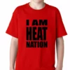 Bewild I Am Heat Nation Basketball Kids T-shirt Sport Inspiration 2 Bewild I Am Heat Nation Basketball Kids T-shirt Sport Inspiration