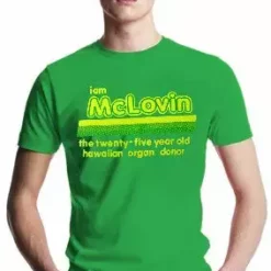 Bewild I Am McLovin T-Shirt From The Movie Superbad Famous Quotes And Sayings