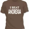Bewild I Beat Anorexia Girls T-Shirt
