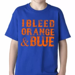 Bewild Sport Inspiration I Bleed Orange And Blue New York Baseball Kids T-shirt 10 Bewild Sport Inspiration I Bleed Orange And Blue New York Baseball Kids T-shirt