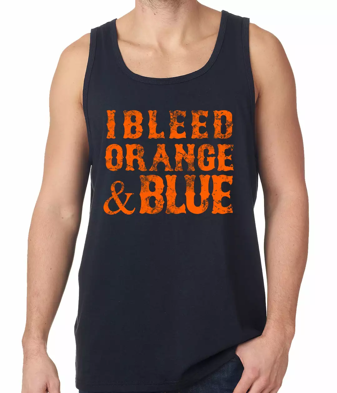 Bewild I Bleed Orange And Blue New York Baseball Tank Top 6 Bewild I Bleed Orange And Blue New York Baseball Tank Top