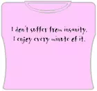 Bewild I Don't Suffer From Insanity Girls T-Shirt 6 Bewild I Don't Suffer From Insanity Girls T-Shirt