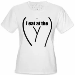 Bewild I Eat At The "Y" Girls Lesbian T-Shirt