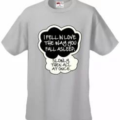 Bewild "I Fell In Love" John Green Quote From The Fault In Our Stars Kid's T-Shirt 17 Bewild