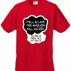 Bewild "I Fell In Love" John Green Quote From The Fault In Our Stars Kid's T-Shirt 19 Bewild