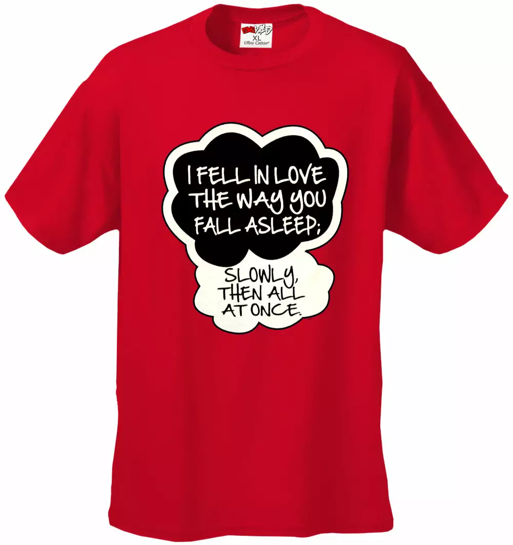 Bewild "I Fell In Love" John Green Quote From The Fault In Our Stars Kid's T-Shirt 10 Bewild "I Fell In Love" John Green Quote From The Fault In Our Stars Kid's T-Shirt