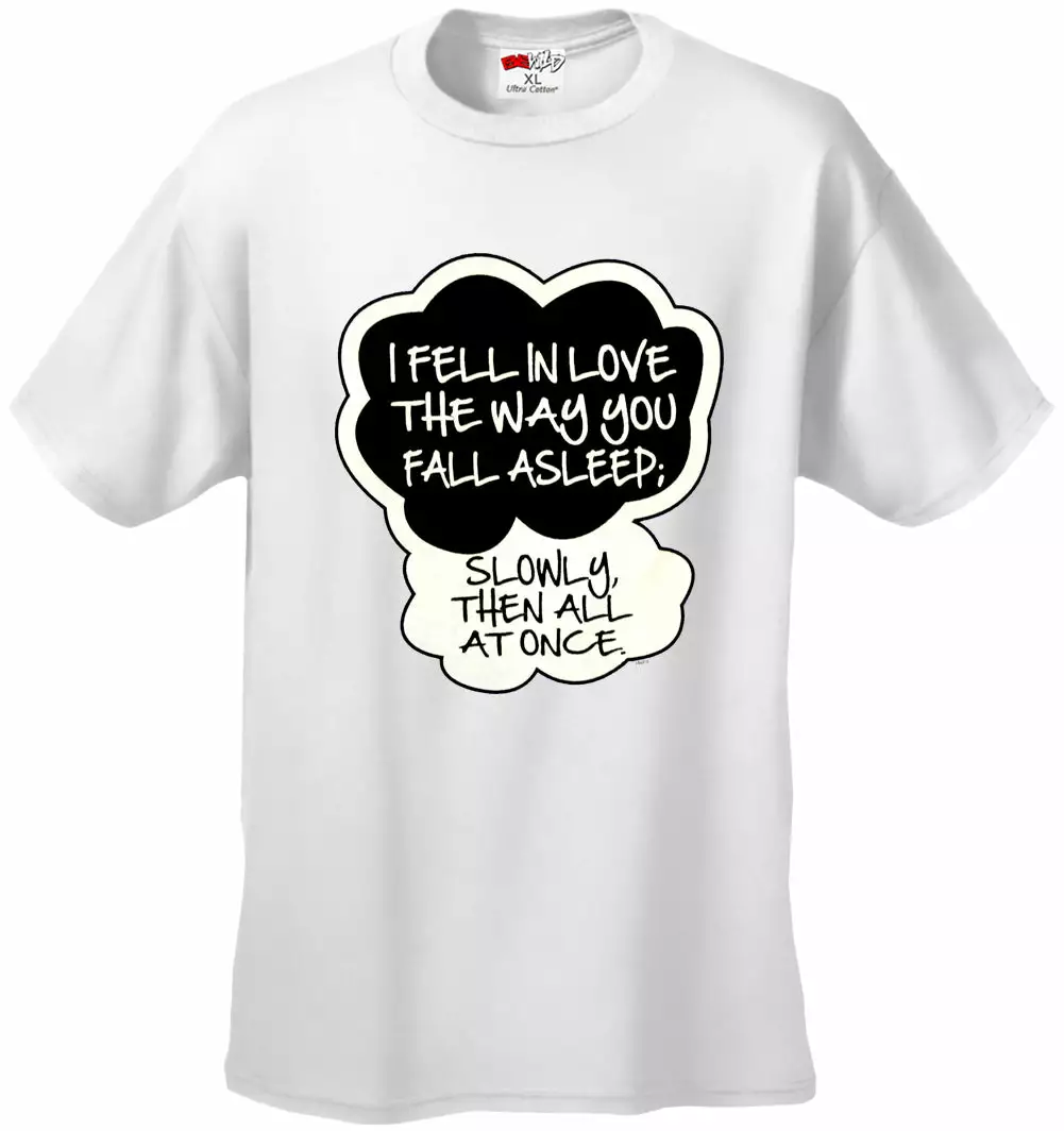 Bewild "I Fell In Love" John Green Quote From The Fault In Our Stars Kid's T-Shirt 11 Bewild "I Fell In Love" John Green Quote From The Fault In Our Stars Kid's T-Shirt