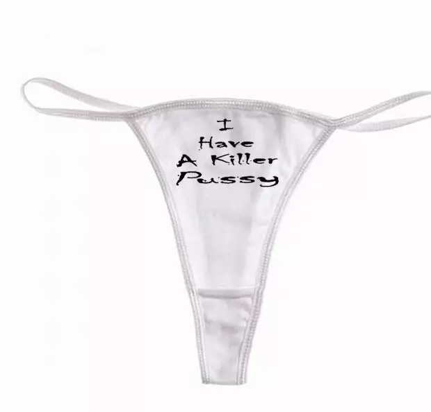 Bewild I Have A Killer Pus*y Thong Thongs 8 Bewild I Have A Killer Pus*y Thong Thongs