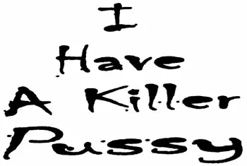 Bewild I Have A Killer Pus*y Thong Thongs 4 Bewild I Have A Killer Pus*y Thong Thongs