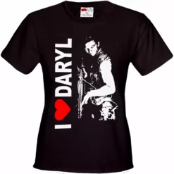 Bewild Cool Funny & Offensive I Heart Daryl Girl's T-Shirt