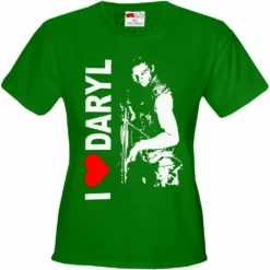 Bewild Cool Funny & Offensive I Heart Daryl Girl's T-Shirt