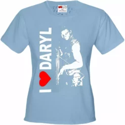 Bewild Cool Funny & Offensive I Heart Daryl Girl's T-Shirt