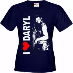 Bewild Cool Funny & Offensive I Heart Daryl Girl's T-Shirt