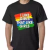 Bewild Say It Loud I Like Girls That Like Girls Mens T-shirt