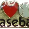 Bewild Lapel Pins I Love Baseball Lapel Pin 2 Bewild Lapel Pins I Love Baseball Lapel Pin