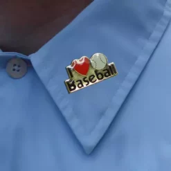 Bewild Lapel Pins I Love Baseball Lapel Pin