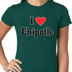 Bewild I Love Chipotle Ladies T-shirt
