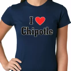 Bewild I Love Chipotle Ladies T-shirt
