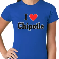 Bewild I Love Chipotle Ladies T-shirt