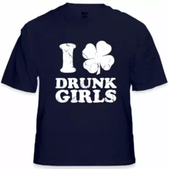 Bewild St.Patricks Day I Love Drunk Girls Men's T-Shirt 18 Bewild St.Patricks Day I Love Drunk Girls Men's T-Shirt