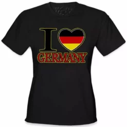 Bewild Nationality & Ethnic I Love Germany Girls T-Shirt 12 Bewild Nationality & Ethnic I Love Germany Girls T-Shirt