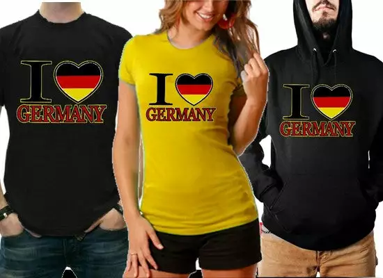 Bewild Nationality & Ethnic I Love Germany Girls T-Shirt 9 Bewild Nationality & Ethnic I Love Germany Girls T-Shirt