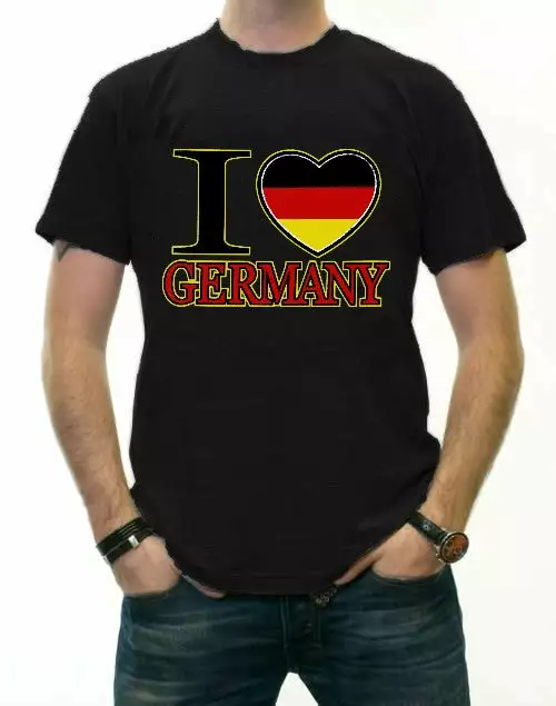 Bewild I Love Germany Mens T-Shirt 3 Bewild I Love Germany Mens T-Shirt