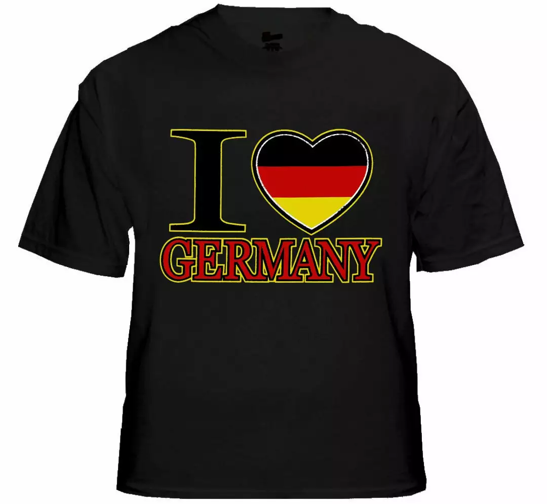 Bewild I Love Germany Mens T-Shirt 4 Bewild I Love Germany Mens T-Shirt
