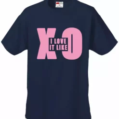 Bewild Hip-Hop Inspired Clothing I Love It Like XO Mens T-shirt