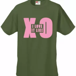 Bewild Hip-Hop Inspired Clothing I Love It Like XO Mens T-shirt