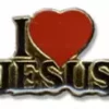 Bewild I Love Jesus Lapel Pin Lapel Pins