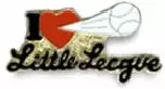Bewild Lapel Pins I Love Little League Lapel Pin
