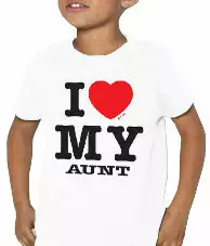 Bewild I Love My Aunt Kids T-Shirt