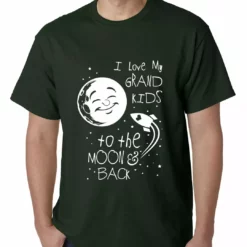Bewild I Love My GrandKids To The Moon And Back Mens T-shirt 15 Bewild I Love My GrandKids To The Moon And Back Mens T-shirt