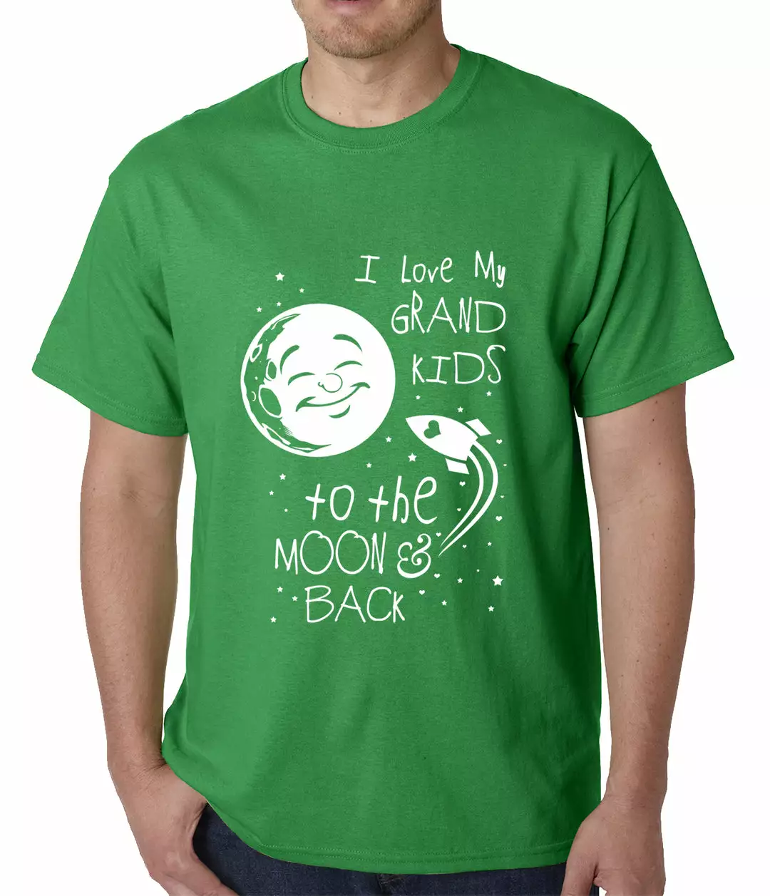 Bewild I Love My GrandKids To The Moon And Back Mens T-shirt 8 Bewild I Love My GrandKids To The Moon And Back Mens T-shirt