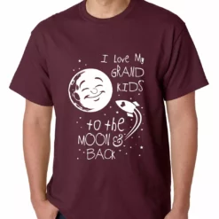 Bewild I Love My GrandKids To The Moon And Back Mens T-shirt 18 Bewild I Love My GrandKids To The Moon And Back Mens T-shirt