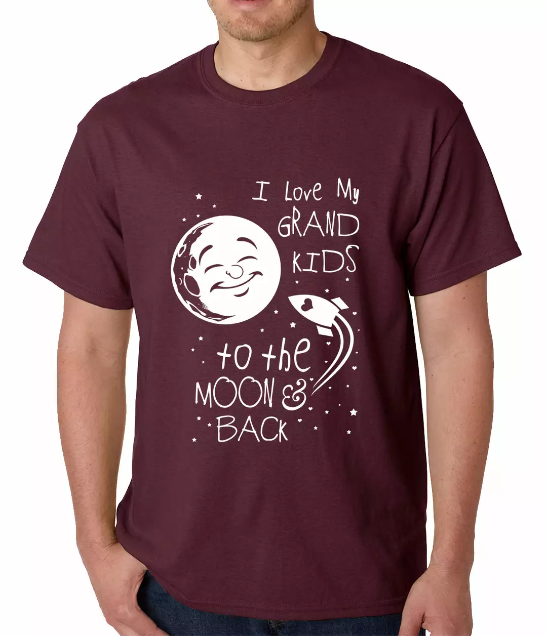 Bewild I Love My GrandKids To The Moon And Back Mens T-shirt 9 Bewild I Love My GrandKids To The Moon And Back Mens T-shirt